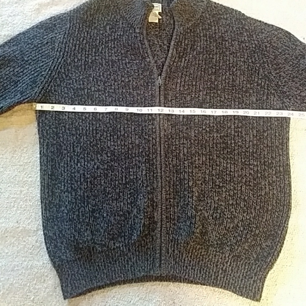 ❤HP❤ EUC LL Bean Zip Up Sweater - Picture 5 of 6